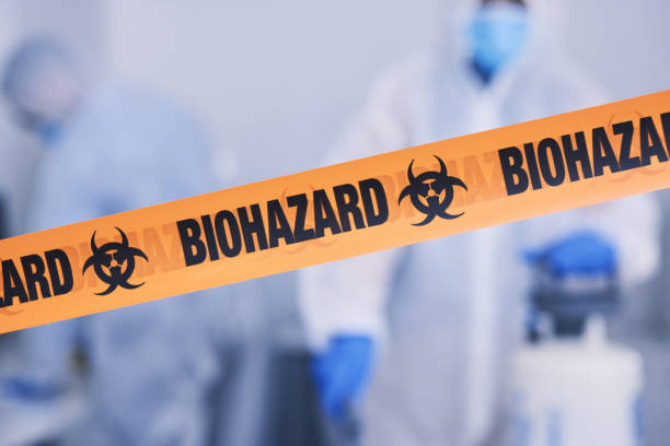 Professional Biohazard technician working in Cedar Rapids, IA